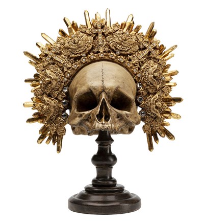 Dekoracija King Skull 42cm