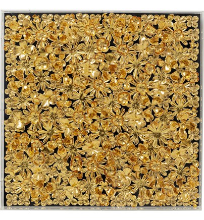 Slika Gold Flower 80x80cm