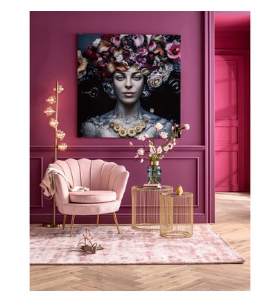 Fotelja Water Lily Gold Rose