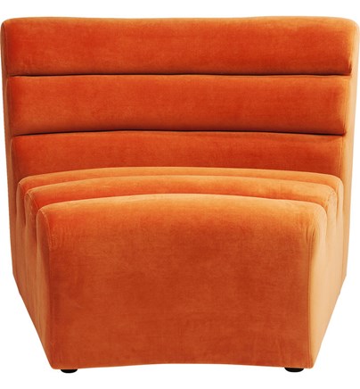 Sofa Element Wave Orange
