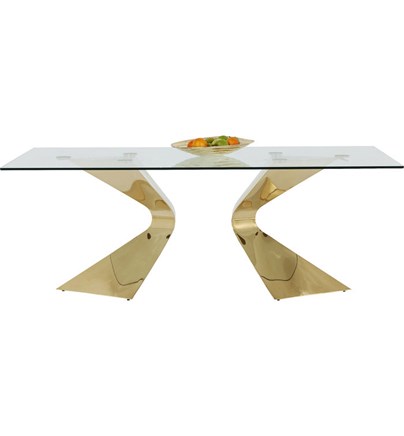 Stol Gloria Gold 200x100cm
