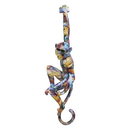 Zidni asesoar Hanging Ape Colorful 17x67
