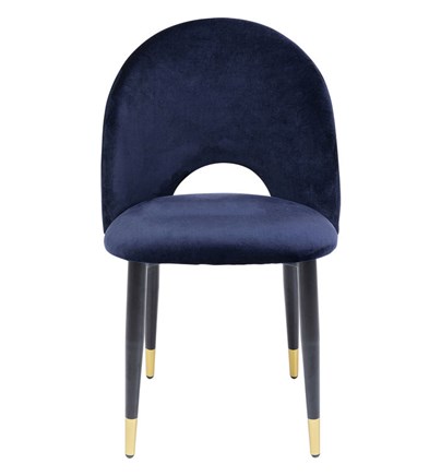 Stolica Iris Velvet Blue (2/Set)