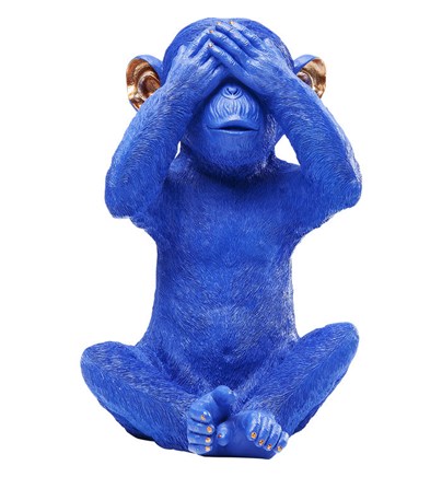 Kasica Monkey Mizaru Blue