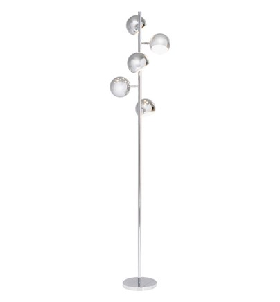 Podna lampa Calotta Chrome 5-lite