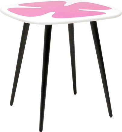 Pomoćni stol Petal Pink 60x60cm