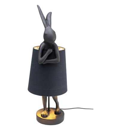 Stolna lampa Animal Rabbit Matt Black 68
