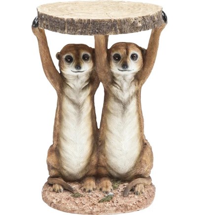 Pomoćni stol Animal Meerkat Sisters fi33c