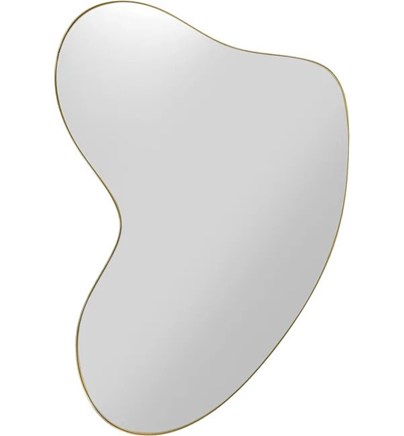 Zidno ogledalo Shape Brass 110x120cm