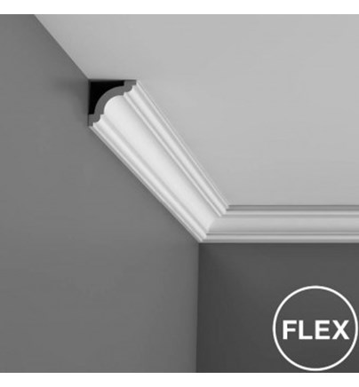 CX124F ORAC AXXENT flexible cornice moulding 200 x 5 x 5