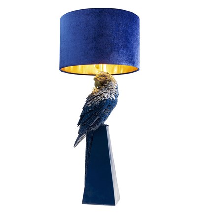 Stolna lampa Parrot Blue 84cm