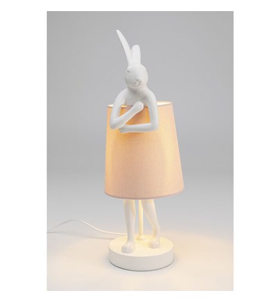 Stolna lampa Animal Rabbit White/Rose 50