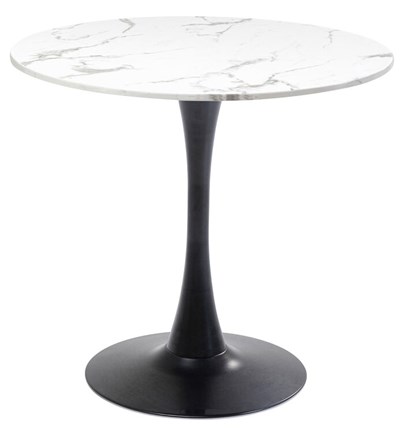 Stol Schickeria Marble White Black fi8