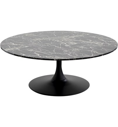 Couchtisch Schickeria Marble Black fi110cm