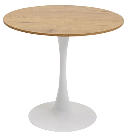 Stol Schickeria Oak White fi80cm