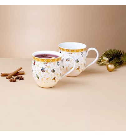 Toy's Delight Velika šalica set 2 kom,zlatne