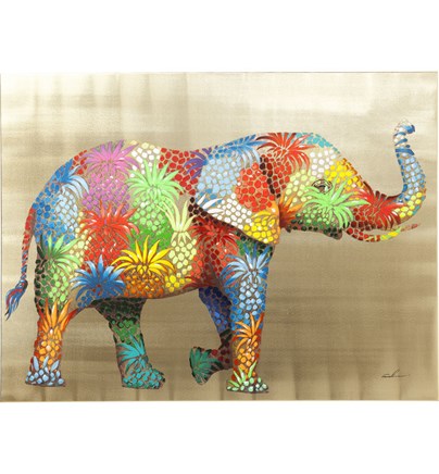Slika Flower Elefant 120x90cm