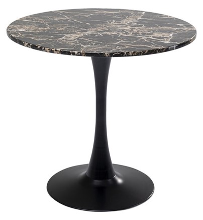 Stol Schickeria Marble Black fi80cm