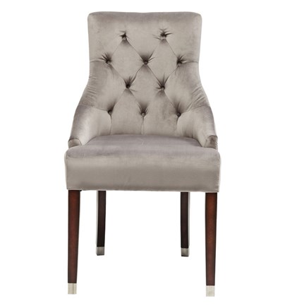 Stolica Prince Velvet Grey