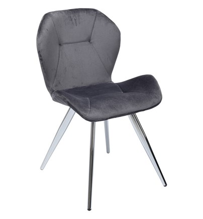 Stolica Viva Grey Chrome