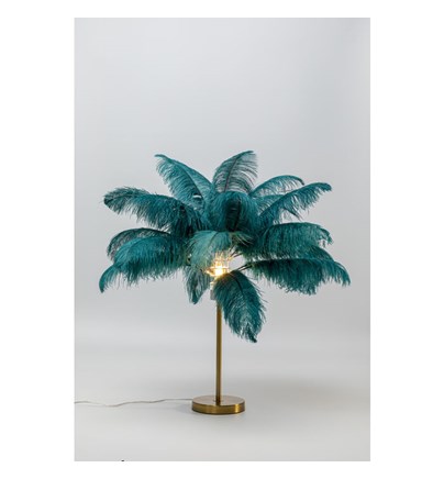 Stolna lampa Feather Palm Green 60cm