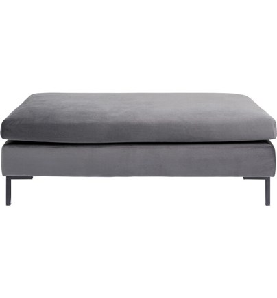 Barska stolica Gianni Velvet Grey Black