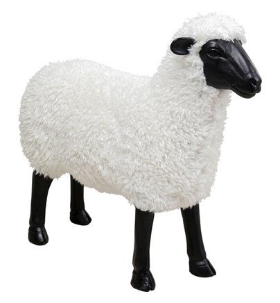 Dekorativna figura Bathilde White 73cm