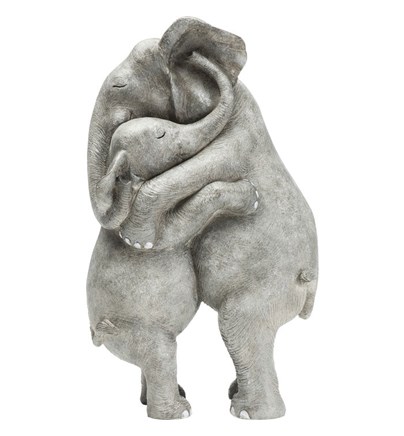 Dekorativna figura Elephant Hug