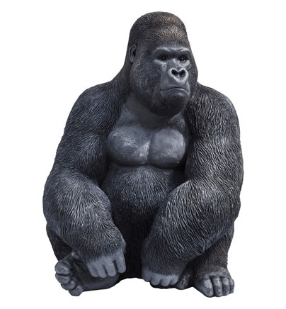 Dekorativna figura Monkey Gorilla Side XL B