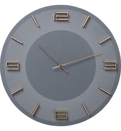 Zidni sat Leonardo Grey/Gold fi49cm